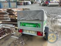 Car Gardening Trailer with Cover - 5