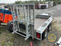 8ft x 4ft Ifor Williams Plant Trailer - 6