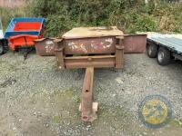 16ft Flat Single Axle Trailer - 2