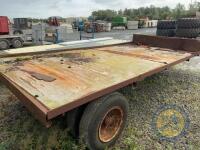 16ft Flat Single Axle Trailer - 7