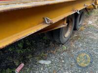 Yellow Low Loader 20ft Long Hydraulic Ramps 18' Tyres Recently Fitted New Brakes - 6