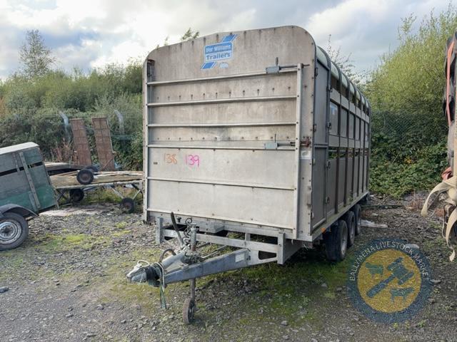 Ifor Williams 14ft Cattle Trailer with Cattle Dividing Gate