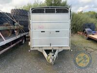 Ifor Williams 14x6 Triaxle Livestock Trailer 2018 with Sheep Decks, Fold Down Front, Tank & Cattle Gate - 2
