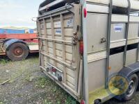 Ifor Williams 14x6 Triaxle Livestock Trailer 2018 with Sheep Decks, Fold Down Front, Tank & Cattle Gate - 6