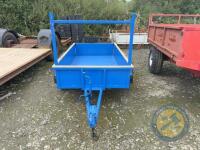 8x4 Twin Wheeled Trailer with Van Tyres - 2