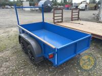 8x4 Twin Wheeled Trailer with Van Tyres - 5
