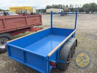 8x4 Twin Wheeled Trailer with Van Tyres - 7