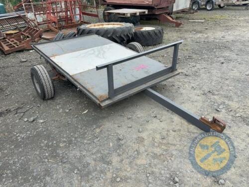 8x5.5 Heavy Metal Grey Trailer