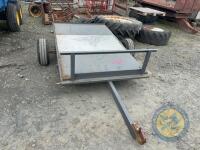 8x5.5 Heavy Metal Grey Trailer - 2