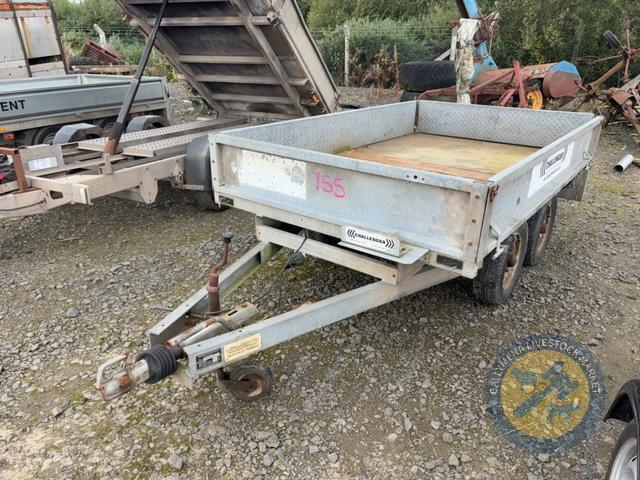 8x5 Builders Twin Axle Trailer