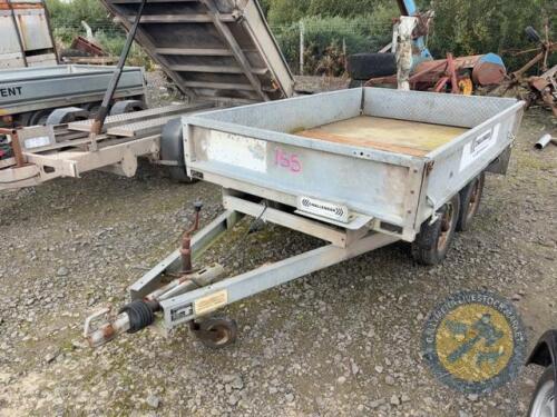 8x5 Builders Twin Axle Trailer