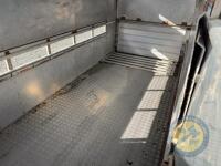 14ft Triaxle Cattle Trailer with Lights & Brakes, Sheep Decks & Dividing Gates - 9