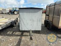 Box Trailer Frame - Twin Axle - 2