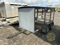 Box Trailer Frame - Twin Axle - 3