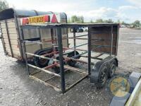 Box Trailer Frame - Twin Axle - 6