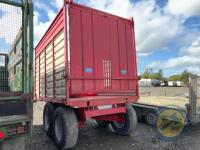 Johnson Silage Trailer & Extension 10tn - 8
