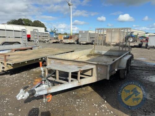 Tuffmac Plant Trailer - New Hitch, Good Brakes, LED Lights