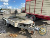 Tuffmac Plant Trailer - New Hitch, Good Brakes, LED Lights - 3