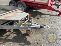 Tuffmac Plant Trailer - New Hitch, Good Brakes, LED Lights - 4