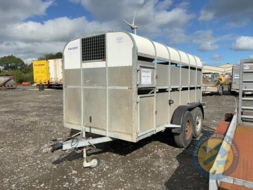 Nugent 12x7 Cattle Trailer - New Springs, Tyres & Brakes