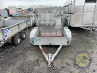 Single axle plant trailer - 2