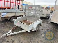 Single axle plant trailer - 3