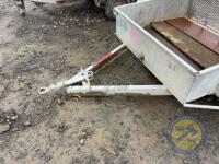 Single axle plant trailer - 4