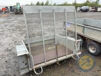 Single axle plant trailer - 6