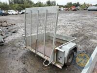 Single axle plant trailer - 7
