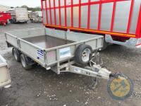 2021 Ifor Williams 12ft Dropside Trailer with Brakes & Lights Working - 3