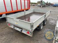 2021 Ifor Williams 12ft Dropside Trailer with Brakes & Lights Working - 5