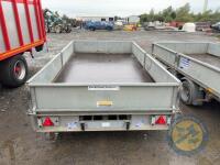 2021 Ifor Williams 12ft Dropside Trailer with Brakes & Lights Working - 6