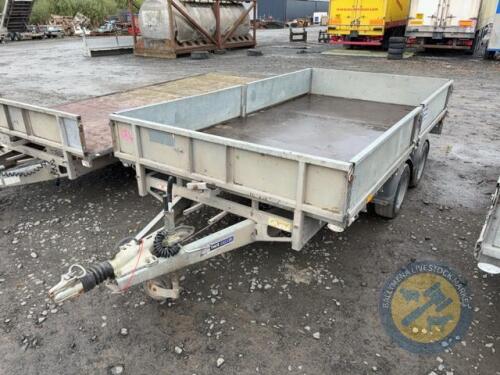 2021 Ifor Williams 12ft Dropside Trailer with Brakes & Lights Working