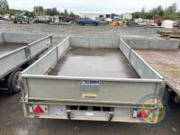 2021 Ifor Williams 12ft Dropside Trailer with Brakes & Lights Working - 6