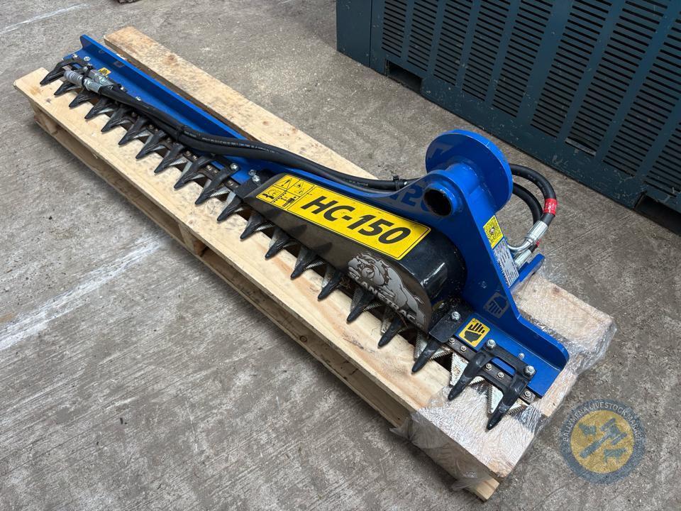 Slane Trac 1.5m Hedgetrimmer to Suit Mini Digger