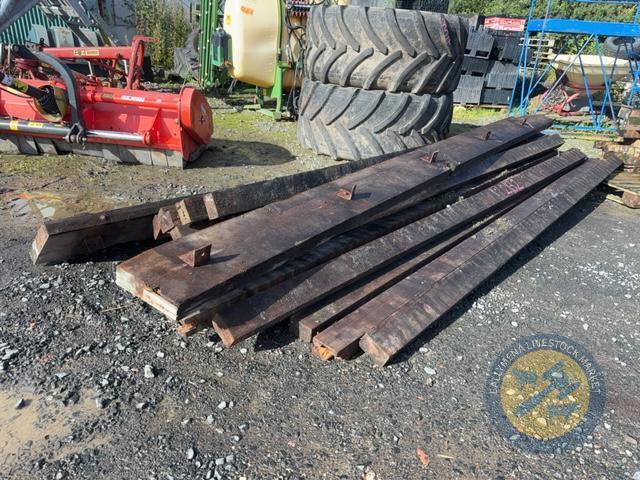 Bundle of 24 5x3 & 2x Heavy Wooden Trusses
