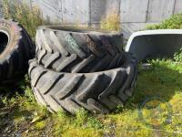 2x 650/65 & 2x 540/65 R30 Michelin Tyres