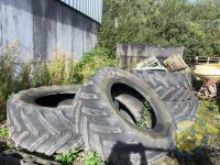 2x 650/65 & 2x 540/65 R30 Michelin Tyres - 3