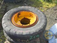 4x 16.9 R24 Tyres & Rims - 4