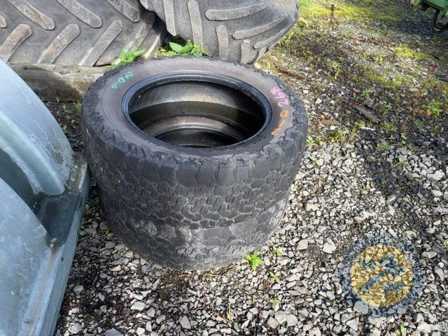 2x 18 inch Toyota Pick Up Tyres