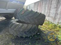 2x 650/65 R38 Trelleborg Tyres
