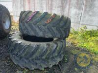 2x 650/65 R38 Trelleborg Tyres - 2