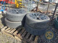 4x Land Rover Wheels 255/50 R20 Birdgestone