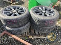 4x Land Rover Wheels 255/50 R20 Birdgestone - 2