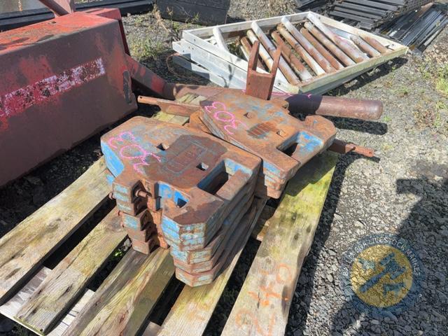 10 Original Ford Tractor Weights