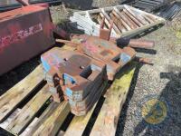 10 Original Ford Tractor Weights