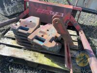 10 Original Ford Tractor Weights - 2