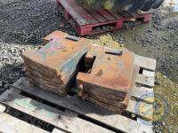 9 W90 Tractor Weights