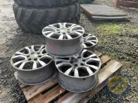 4 Alloy Rims for Ford Ranger with Pressure Sensor - 2