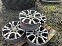 4 Alloy Rims for Ford Ranger with Pressure Sensor - 3
